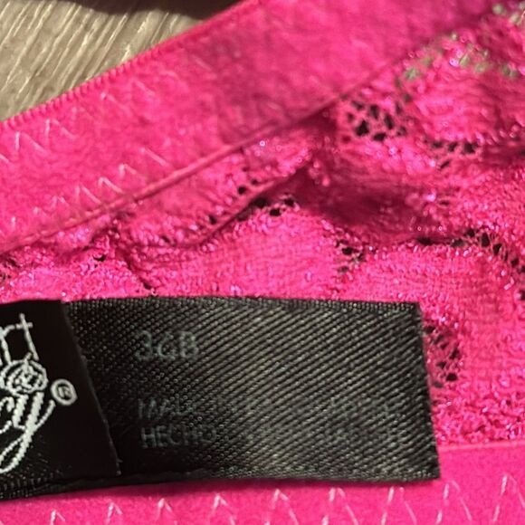 SMART &‎ SEXY pink push-up lace bra- size 36B - Picture 6 of 7